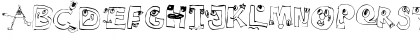 Download EyesAlphabet Regular Font Lowercase Preview