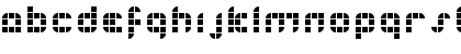 Download eyesore Regular Font Lowercase Preview