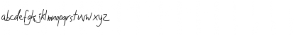 Download Jakobs Handwriting Regular Font Lowercase Preview