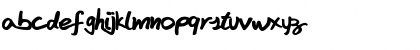 Download FAFERS Handwriting Font Regular Font Lowercase Preview
