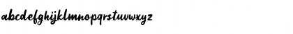 Download Jelly Bean Script - DEMO Regular Font Lowercase Preview