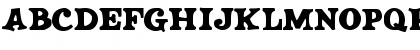 Download JMH SALOON Regular Font Lowercase Preview