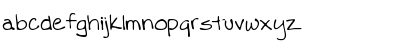 Download FarrahsHand Regular Font Lowercase Preview