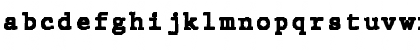 Download JMH Typewriter mono Black Regular Font Lowercase Preview