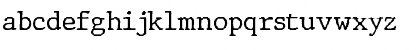 Download JMH Typewriter Regular Font Lowercase Preview