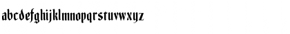 Download Fenwick Woodtype Regular Font Lowercase Preview