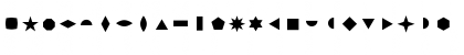 Download FFDingbats Regular Font Lowercase Preview