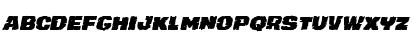 Download Jugger Rock Italic Italic Font Lowercase Preview