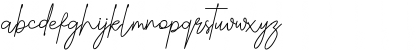 Download Justwinch Signature Demo Regular Font Lowercase Preview