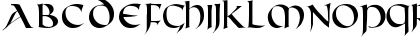 Download FifthCenturyCaps Regular Font Lowercase Preview