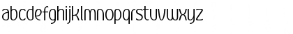 Download Kandira PERSONAL Light Font Lowercase Preview