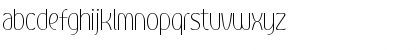 Download Kandira PERSONAL Thin Font Lowercase Preview