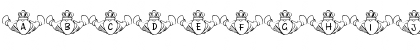 Download FL Claddagh Regular Font Lowercase Preview