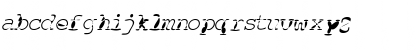 Download Floopi Italic Font Lowercase Preview