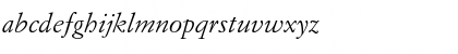 Download Florentine Garamond SSi Italic Font Lowercase Preview