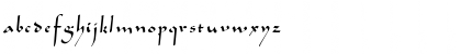 Download Flourish Normal Font Lowercase Preview