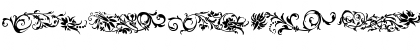 Download Flower Ornaments Regular Font Lowercase Preview