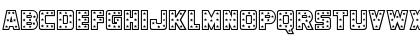 Download Knievel Regular Font Lowercase Preview