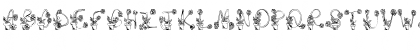 Download FlowerSketches Regular Font Lowercase Preview