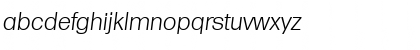 Download Formula-Serial-Light RegularItalic Font Lowercase Preview