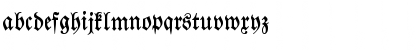 Download Fraktura Regular Font Lowercase Preview
