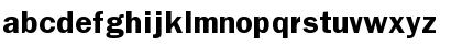 Download Franklin Gothic Bold Font Lowercase Preview