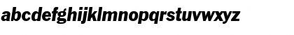 Download FrankGoth BT Italic Font Lowercase Preview