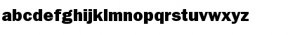 Download FranklinGothHeavyCTT Regular Font Lowercase Preview