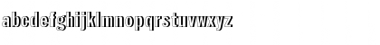 Download FranklinGotTExtConRe1 Regular Font Lowercase Preview