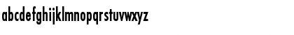 Download FujiCondensed Bold Font Lowercase Preview