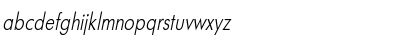 Download Futura Narrow Italic Font Lowercase Preview