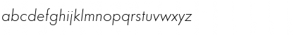 Download FuturaTLig Italic Font Lowercase Preview