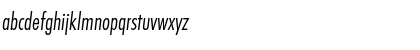 Download FuturaTLigCon Italic Font Lowercase Preview