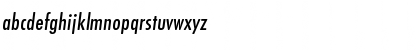 Download FuturaTMedConOblRo1 Regular Font Lowercase Preview
