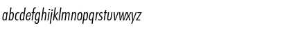 Download Futuri Condensed Light Oblique Font Lowercase Preview