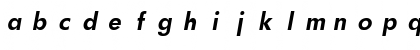 Download Futurist Fixed-width Bold Italic Font Lowercase Preview