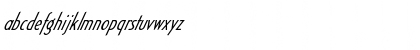 Download FZ BASIC 16 ITALIC Normal Font Lowercase Preview