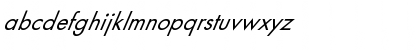 Download FZ BASIC 18 ITALIC Normal Font Lowercase Preview