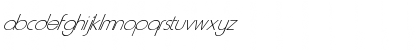 Download FZ BASIC 20 ITALIC Normal Font Lowercase Preview
