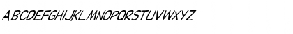 Download FZ BASIC 29 ITALIC Normal Font Lowercase Preview