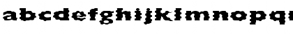 Download FZ BASIC 57 WAVEY EX Normal Font Lowercase Preview