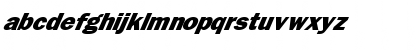 Download FZ BASIC 6 ITALIC Normal Font Lowercase Preview