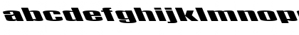 Download FZ BASIC 9 LEFTY Normal Font Lowercase Preview