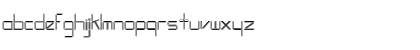 Download FZ DIGITAL 10 CONTOUR Normal Font Lowercase Preview