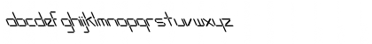 Download FZ DIGITAL 10 LEFTY Normal Font Lowercase Preview