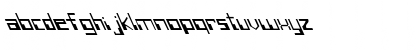 Download FZ DIGITAL 6 LEFTY Y Font Lowercase Preview