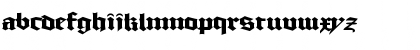 Download FZ GOTHIC 3 EX Normal Font Lowercase Preview