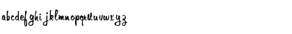 Download FZ HAND 10 Normal Font Lowercase Preview