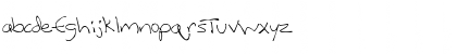 Download FZ HAND 12 Normal Font Lowercase Preview