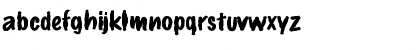Download FZ HAND 14 MANGLED Normal Font Lowercase Preview